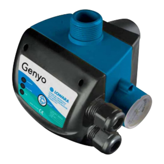 ITT Lowara GENYO 8A / FLOW Instructions For Installation And Use Manual
