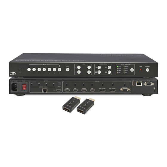 KanexPro HDBT-VTSC72-4K User Manual