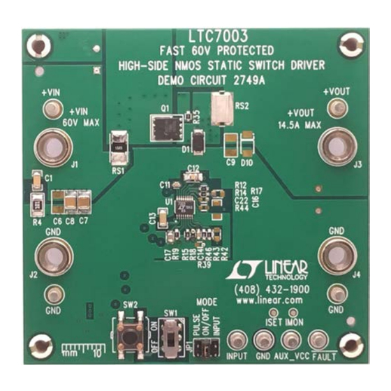 Linear Analog Devices DC2749A Manual
