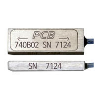 PCB Piezotronics ICP 740B02 Installation And Operating Manual