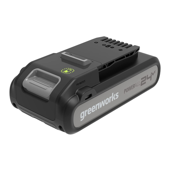 GreenWorks BAG707 Operator's Manual