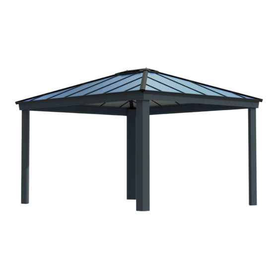 Palram DALLAS 12x14 / 3.6x4.3 How To Assemble