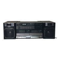 Sony CFS-W500L Operating Instructions Manual