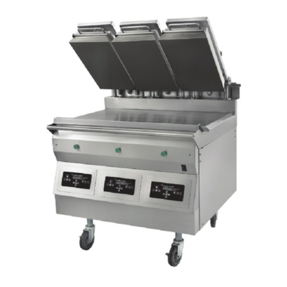 Garland CLAMSHELL MWE3W Cleaning Manual