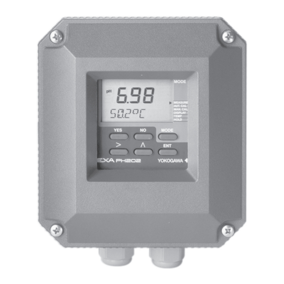 YOKOGAWA PH202G (S) User Manual