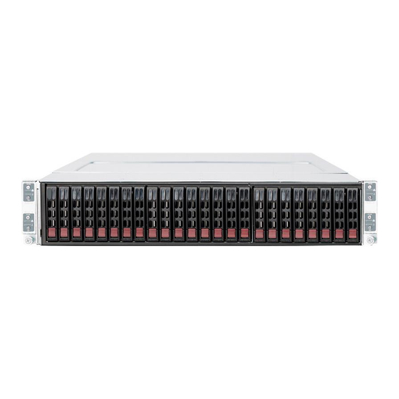 Supero SUPERSERVER 2028TP-HC1R User Manual
