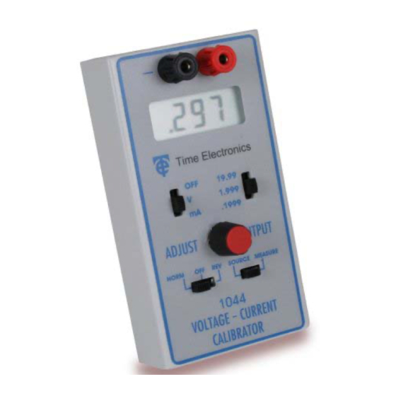 Time Electronics 1044 Technical Manual