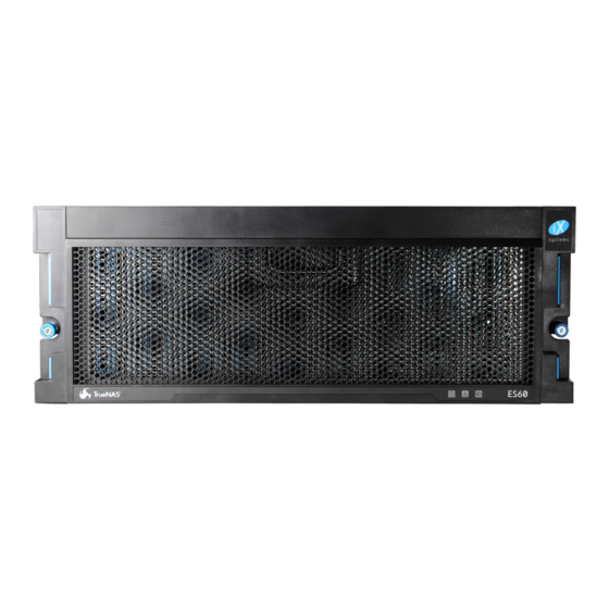 TrueNAS ES60 Basic Setup Manual