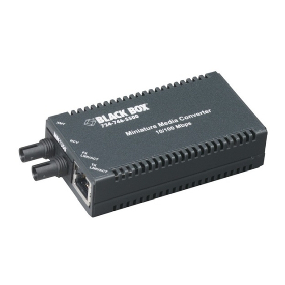 Black Box LGC013A Specifications