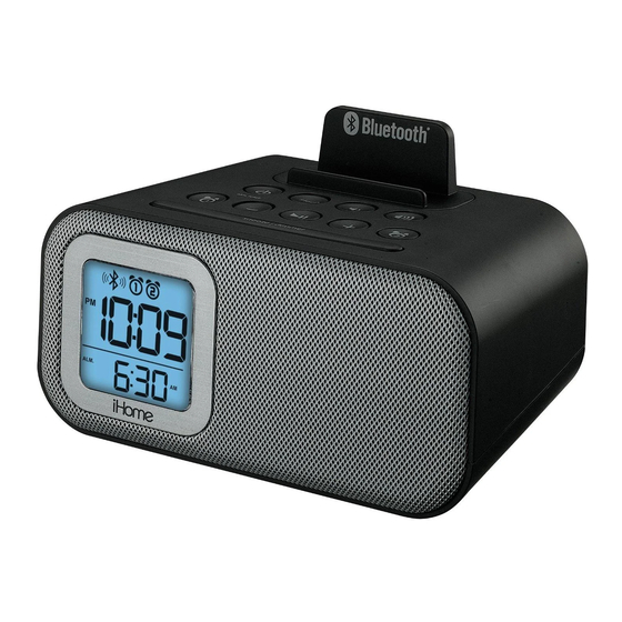 iHome iBT22A Quick Start Manual