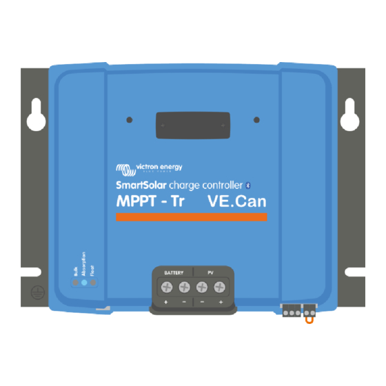 Victron energy MPPT 250/100-TR VE.CAN Manual