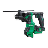 HIKOKI DH 18DPA Handling Instructions Manual
