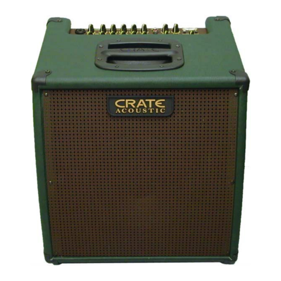 Crate CA6110D User Manual