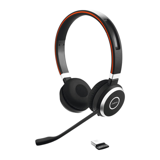 Jabra Evolve 65 MS Stereo Quick Start Manual