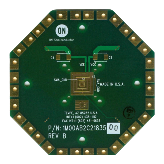 ON Semiconductor NB7L14MNGEVB User Manual