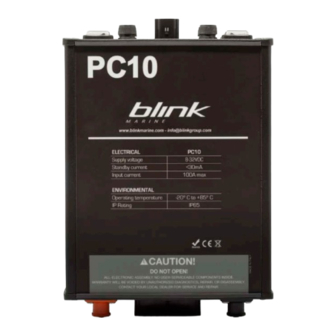 Blink Marine PC10 Manual