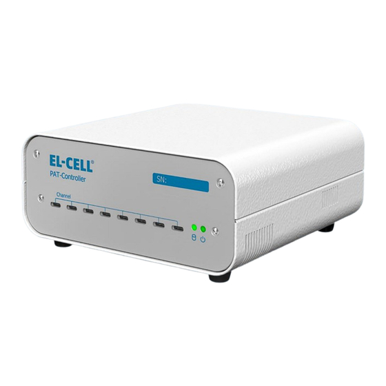 EL-CELL PAT-Controller-8 User Manual