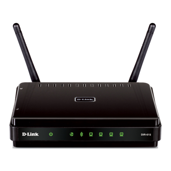 D-Link DIR-615 - Wireless N Router Quick Installation Manual