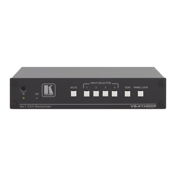 Kramer VS-41HDCP User Manual