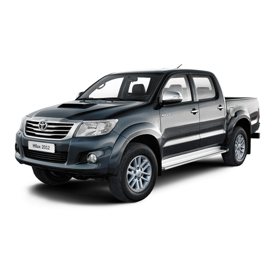Toyota Hilux 2012 Owner's Manual