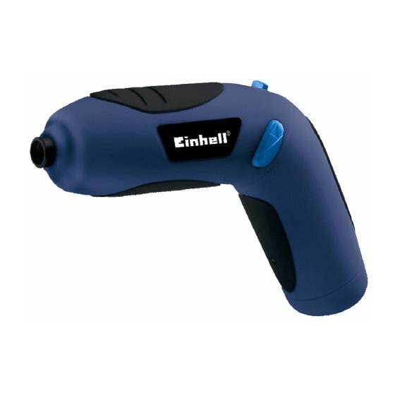 EINHELL BT-SD 3,6 F Operating Instructions Manual