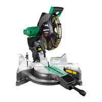 Metabo HPT C 12FDH Safety Instructions And Instruction Manual
