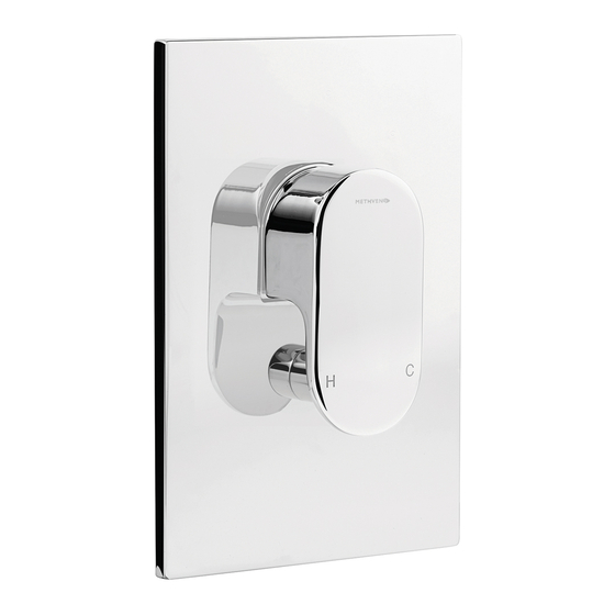 METHVEN Amio Shower Mixer With Divertor Installation Manual