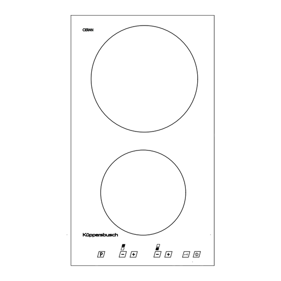 Kuppersbusch EKI 307.0 Instructions For Use And Installation Instructions