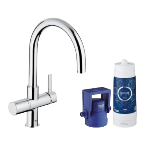 Grohe Blue Pure 31 087 Quick Start Manual
