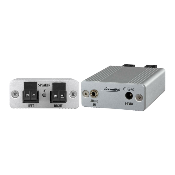 NetMedia NM-kickAMP-40 Specifications