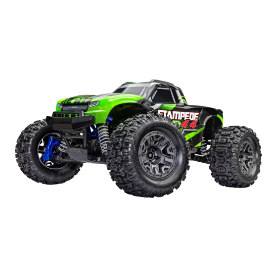 Traxxas STAMPEDE 4x4 BRUSHLESS Manual