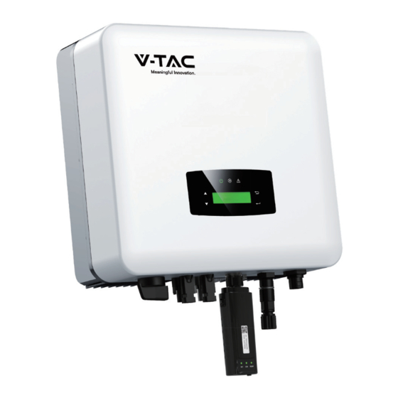 V-TAC VT-6607005 On-Grid Solar Inverter Manuals