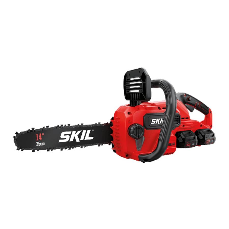 Skil CS4556E-00 - Brushless Chainsaw Manual