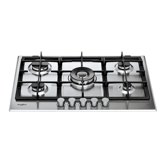 Whirlpool GMAL 7522/IXL Manuals