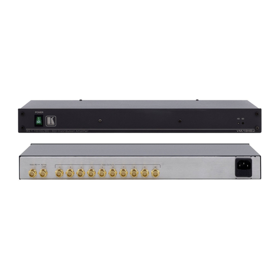 Kramer VM-10HDxl User Manual