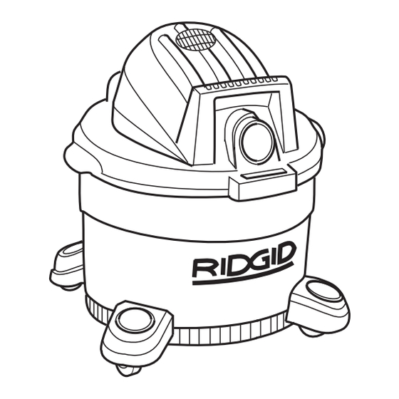 RIDGID WD0625 Owner's Manual