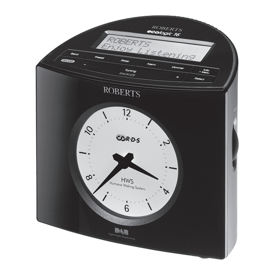 Roberts ecologic 16 Manuals
