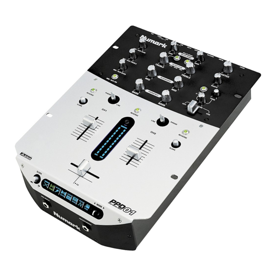 NUMARK PPD01 USER MANUAL Pdf Download ManualsLib