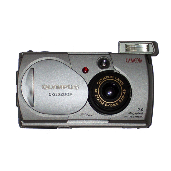 OLYMPUS CAMEDIA C-2 ZOOM BASIC MANUAL Pdf Download | ManualsLib