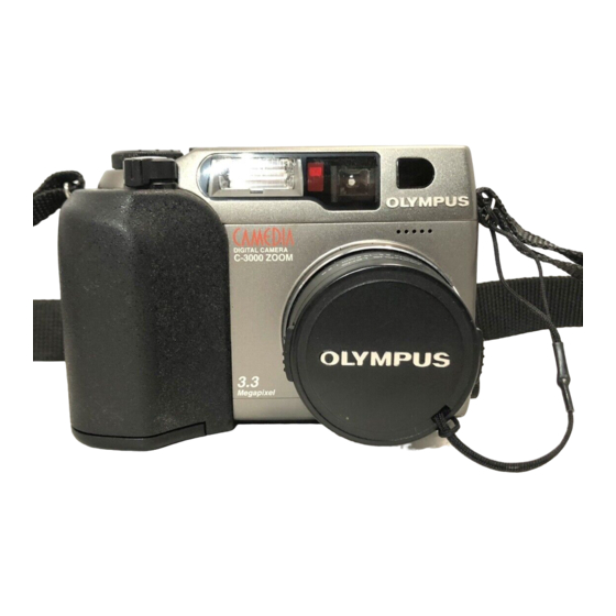 OLYMPUS CAMEDIA C-3000 ZOOM QUICK START MANUAL Pdf Download