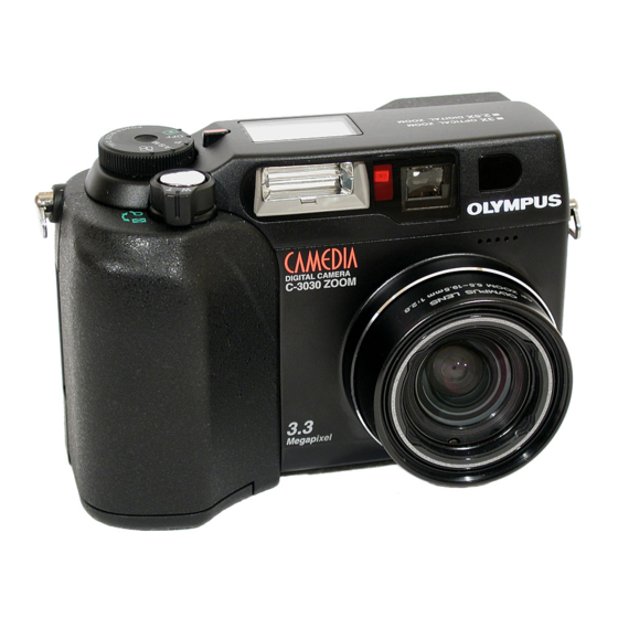 OLYMPUS CAMEDIA C3030 ZOOM INSTRUCTIONS MANUAL Pdf Download ManualsLib