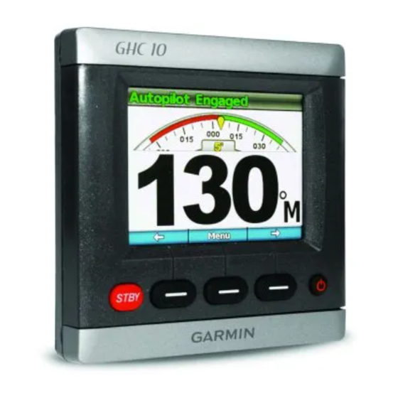 GARMIN GHP 10V MARINE AUTOPILOT SYSTEM OWNER'S MANUAL Pdf Download