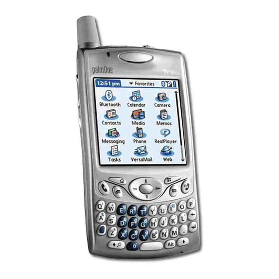 PALM TREO 600 USER MANUAL Pdf Download | ManualsLib