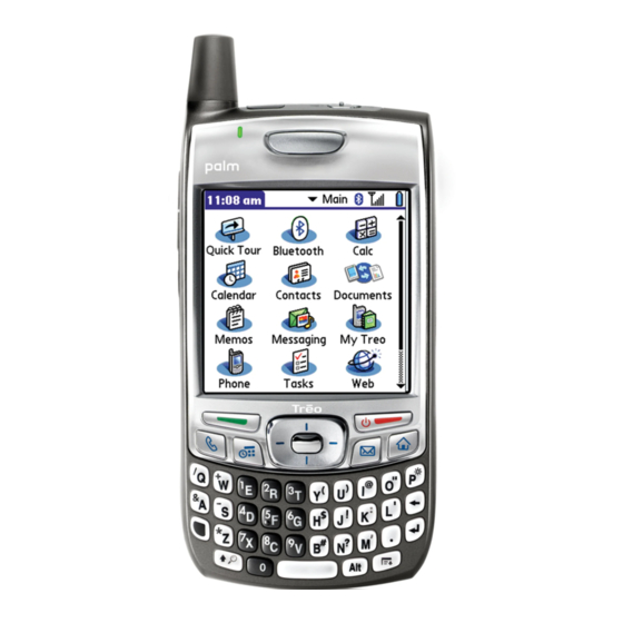 PALM TREO 700P SPECIFICATIONS Pdf Download | ManualsLib