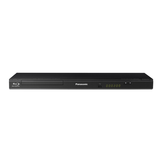 PANASONIC DMPBD75 OPERATING INSTRUCTIONS MANUAL Pdf Download ManualsLib