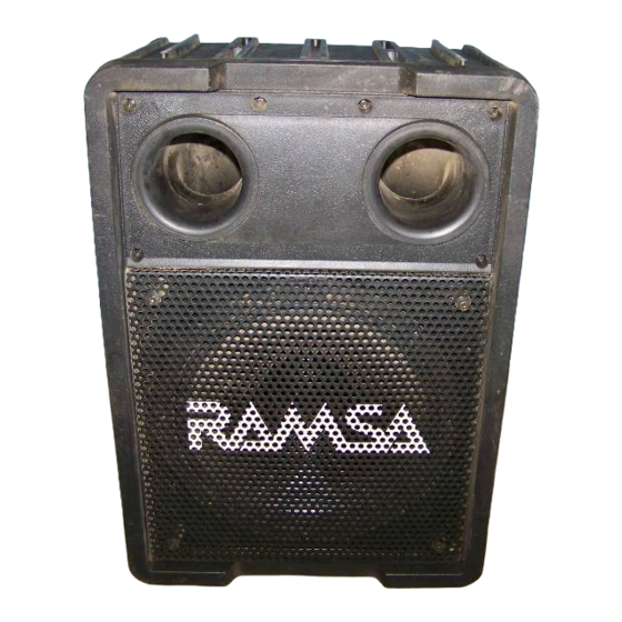 ramsa subwoofer