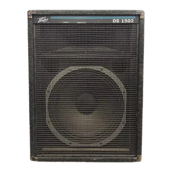 peavey ds 1502 speakers