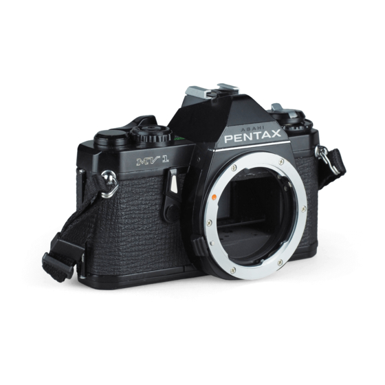 Pentax MV Instruction Book More Camera User Guides and Manuals Listed 