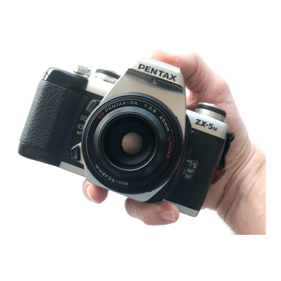 PENTAX ZX5N OPERATING MANUAL Pdf Download ManualsLib