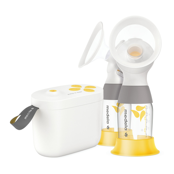 Medela Pump In Style Instructions For Use Manual